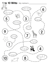 The printable worksheets and activities on this page will help students to learn to recognize and count numbers up to 10. Number 1 10 Worksheets Printable Activity Shelter