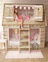 The beautiful princes' bunk bed for girls in the form of a pink castle is a fantastic solution to any a fabulous cosy bunk bed for girls. Pin On Beliches