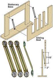 Woodworker Com Glider Rocker Bearing Arms Glider Rocker Gliders Diy Wood Projects Furniture