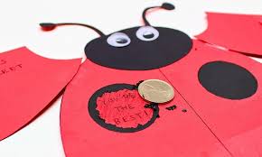 The dish soap dilutes the paint and allows it to stay a little flexible as it dries, preventing it from simply chipping off. Scratch Off Ladybug Card With Free Printable The Craft At Home Family