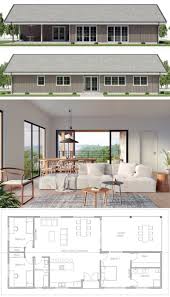 Living peacefully in a small and cozy home is what many of us crave and we also want to be able to make changes to our living environment as we this prefab house offers all of that and more. Architecture Architecture Interiordesign Newhomes Adhouseplans New House Plans Prefab Homes Small House Plans