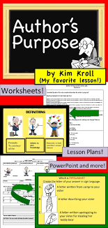 You Ll Love This Persuade Entertain Inform Author S Purpose Lesson Ppt Worksheet Authors Purpose 2nd Grade Reading Passages Reading Skills