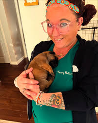 Luna & Max love playing in the snow