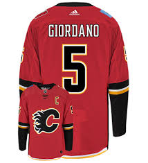 The calgary flames are a professional ice hockey team based in calgary. Mark Giordano Calgary Flames Adidas Authentic Home Nhl Hockey Jersey