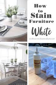 Maybe you would like to learn more about one of these? How To Stain Furniture White Confessions Of A Serial Do It Yourselfer