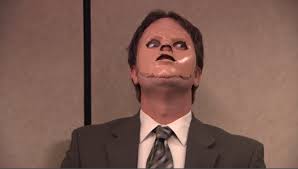 The Office Cpr Doll Face Dwight The Office Dwight The Office Show The Office Season 5