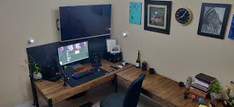 Bedroom office decorating ideas simple design for small designing space desks. Bedroom Office Wfh Setup Battlestations