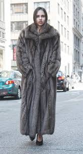 Full Length Russian Sable Fur Coat Sable Fur Coat Sable Coat Fur Coats Women