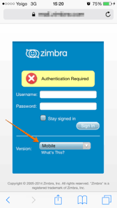 Zimbra Mobile Installation And Setup For Iphone Zimbra Tech Center