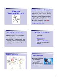 Image result for Shoulder Exam