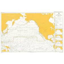Admiralty Chart 5127 05 Routeing North Pacific Ocean May
