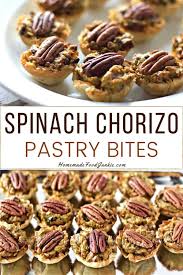 These easy phyllo fruit cups take about 15 minute to make and they are so yummy! Low Carb Chorizo Spinach Fillo Cup Appetizers Homemade Food Junkie