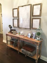 Aside from that, a good entry table always provide a perfect spot, setting the tones of your homes, and add a style that you could enjoy whenever you enter the door. Gallery Wall Idea Entry Way Gallery Wall How To Art Prints