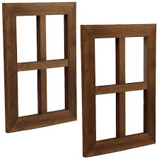 Mpc catalog 2007 rev6 hang wall decor quickly, easlly & securely no more fumbling with shelving standards give peg hooks the space they need installing wire shelving securely is a snap • window frames • door jambs • transformers • storefront gates • smoke detectors. Ilyapa Window Frame Wall Decor 2 Pack Rustic Wood Window Pane Country Farmhouse Decorations 11x15 4 Pane Barnwood Brown Walmart Com Walmart Com