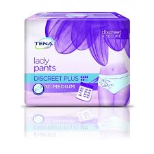 Pomáhajú vám tak, aby ste ostali v suchu, bezpečí a sebaistote každý deň a noc. Tena Lady Pants Discreet Plus Einmal Unterwasche