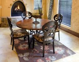 Copper Table With Alsace Side Chairs By Palettes By Winesburg Kitchen Tables And More Columbus Ohio Copper Table Side Chairs British Colonial Decor