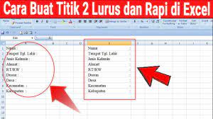 We did not find results for: Terbaru Cara Membuat Titik Dua Agar Sejajar Atau Lurus Dan Rapi Di Excel Youtube