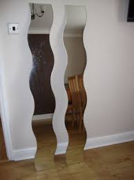 2 Ikea Wave Mirrors And Wall Fixings Ikea Mirror Ikea Wall