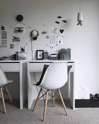 Black And White Study Table Design Decordots At Home With Michelle Halford From The Design Chaser Kids Study Spaces Home And Living Home