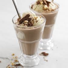 Chocolate Hazelnut Milkshake Woman Home Creamy Milkshake Milkshake Recipes Healthy Milkshake Recipes