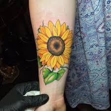 75 Vibrant And Inspirational Sunflower Tattoos Sunflower Tattoo Small Sunflower Tattoo Meaning Sunflower Tattoo Simple