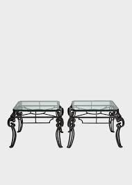 Free shipping on many items. Mid 20th Century Wrought Iron And Glass Side Tables Set Of Paul Smith Europe