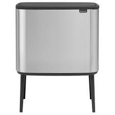 Brabantia 7l waste paper bin brilliant steel. Brabantia Kitchen Bins John Lewis Partners