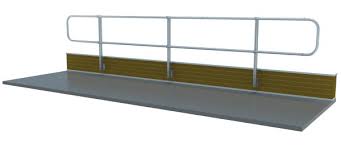 Material the uprights are fabricated from 2mm hot dipped galvanised steel equivalent to bs en iso 1461, Guardrails Fall Protection Systems Xsplatforms
