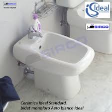 Vasi, zona doccia, accessori e componenti. Aero Bidet Monoforo Bianco Ideal Varianti Ideal Standard Sanitari Sirco Sas Arredo Bagno Biella Piemonte