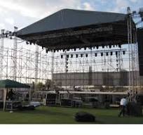 Outdoor Stage Curved Roof Design - Durable & Easy Setup