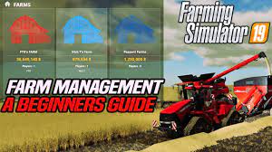 A Beginners Guide To Farm Management Fs19 Multiplayer Youtube