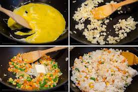 Fried rice is one of the common rice based food very much popular in malabar area of kerala. Easy Egg Fried Rice Recipe Yellowblissroad Com