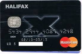 The other thing i find surprising about this is that any payments made from a halifax current account to a halifax credit card take a day or more to appear on the credit card account. Bank Card Black X Halifax United Kingdom Of Great Britain Northern Ireland Col Gb Mc 0021