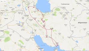 Iran, formerly persia, can be considered part of the middle east or central asia; Iran Mapa Travellerspoint Celina Lisek Flickr