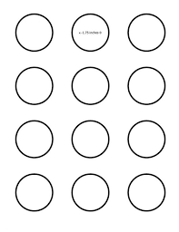Macaron 2 Inch Circle Template Google Search Macaron Template Macarons Circle Template