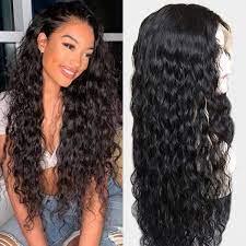 Beautyforever Water Wave Natural Hairline Lace Front Wigs With Baby Hair 100 Human Hair