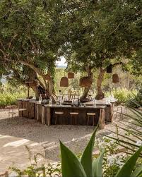 tropische buiten bar tuin ideeen tuin toscaanse tuin