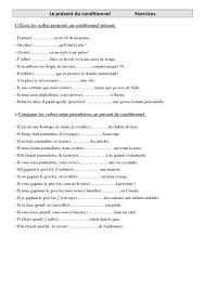 Exercice en ligne pour apprendre la conjugaison des verbes du 1er groupe, 2ème groupe et 3ème groupe au présent de l'indicatif destiné aux enfants de cm1. Present Du Conditionnel Lecon Cm1 Conjugaison Cycle 3 Exercice Verbe Conditionnel Present Conjugaison Cm1