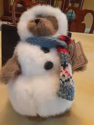Boyd's Bear-Snowman Matthew Bear- New- #91756-19- Bailey and Friends  Collection