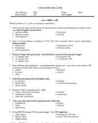 Soal Essay Pkn Kelas 7 Semester 2 Tulisan