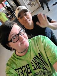 Two of the coolest Ohio beer industry people!! Jenne J Cecilia & Kha Scth  Khet !