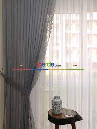 Perdelerdeki modelleri ise oldukça şıktır. Gri Dantel Tul Fon Perde Gri Fume Antrasit Eperde Com