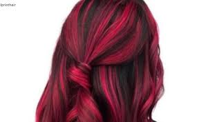 A wide variety of black hair red dye options are available to you, such as form, usage, and styling effect. Red And Black Hair Color Combinations To Spice Up Your Look Fashionisers C