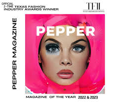 find us. • @peppermagazine • Milkshake Website Builder