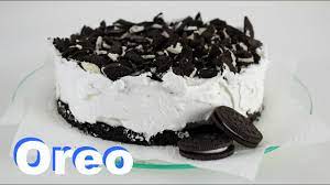 Die sahne nun über die bananen geben und zu einer kugel formen. Oreo Torte Ohne Backen Veganes Rezept Youtube
