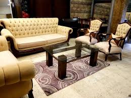 طقم كنب فخم ٧مقاعد كبتونه مصنوعه من خشب معرض ابو خالد للمفروشات Facebook