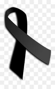 In traditional communities, a person's actual clothing may be torn near the heart. Black Ribbon Day