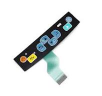 Custom Membrane Keypad Film Buttons Flexible Silver Ink Conductive Circuit Touch Switch