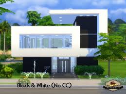 Though the sims 4 gives you plenty of freedom to do what you want, you can greatly enhance your experience with mods. Mod The Sims Black And White House No Cc By Mamba Black Sims 4 Downloads