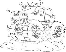 Monster Truck Coloring Pages For Boys Coloring Pages For Kids Coloring Pages For Kids Boys Monster Truck Libri Da Colorare Disegni Da Colorare Per Bambini